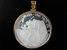 Coin Pendant 2021 Texas Alamo