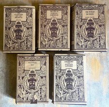 Odhams Press Books - 1930s, Reade, Boswell, Collins, Kingsley & Gaskell 5 vol