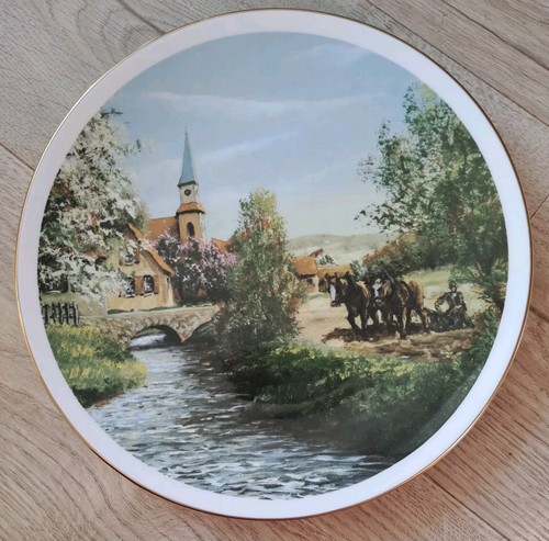 Royal worcester plate - plate, country