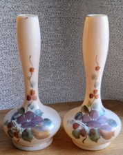 Vintage Pair Of Small Opaline