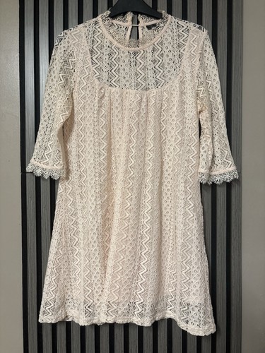 Topshop nude blush lace mini - topshop,