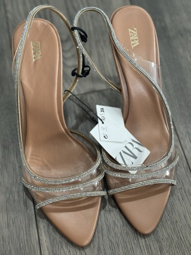 Zara rhinestone heeled vinyl - heeled,