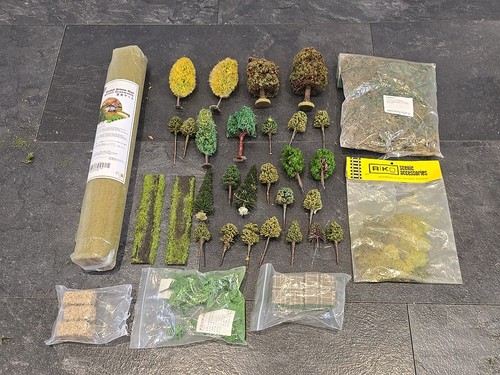 Gauge train layout scenery - 00,