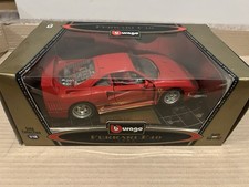Burago Gold Collection 1/18 Scale 1987 Ferrari F40 In Red