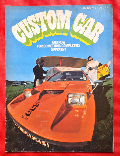 Custom car magazine - custom, jan