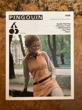 Women’s Knitting Patterns DK  Zip Up Sleeveless Jumper 30-40” Pingouin 7036