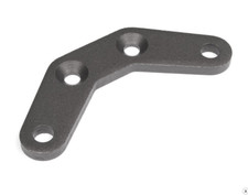 HPI BAJA GUN METAL GREY  ALLOY FRONT UPPER PIN BRACE ,  HPI 102159