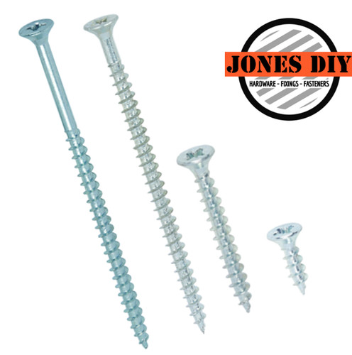 Wood screws silver countersunk - wood,