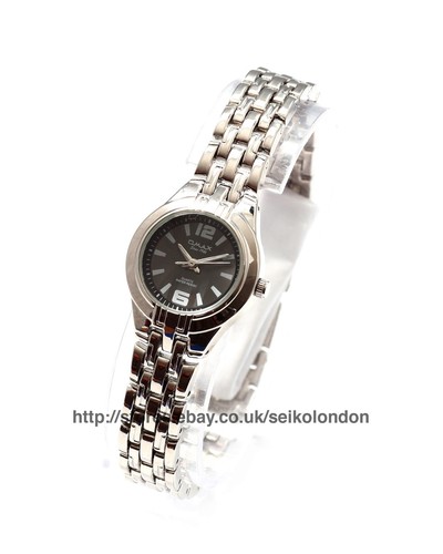 Omax ladies black dial - dial, watch