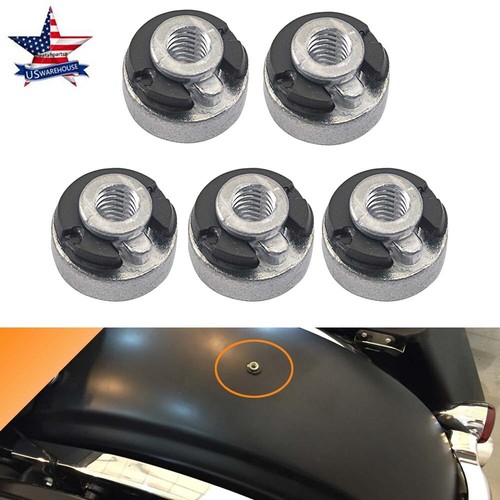 5pcs rear fender seat - seat, nut
