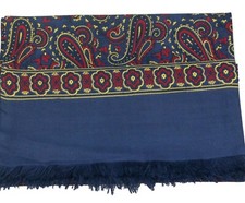 Vintage Tootal Blue Paisley