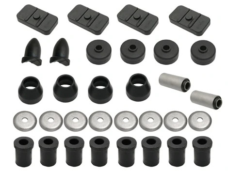 Rear suspension rubber kit - rear,