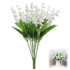 10 Pcs Artificial Lily of The