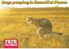 2026 Dog Pooping Calendar