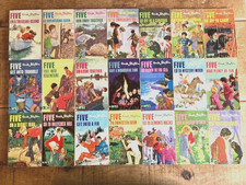 Enid Blyton FAMOUS FIVE full set of 21 books vintage 1970's paperbacks