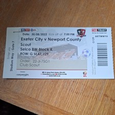 30/8/2022 Exeter City v