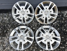 Set of Genuine Vauxhall Vivaro C Van 16" Wheel Trims Hub Caps x4