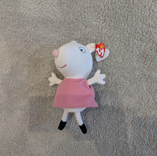 Suzy sheep beanie baby - suzy, ty