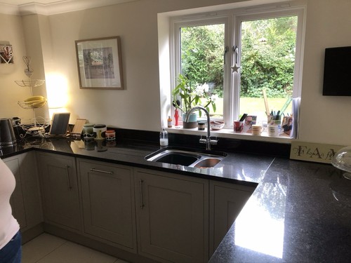 30mm black quartz worktop - quartz,