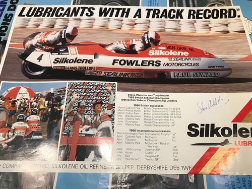 Steve webster sidecar - webster, champion