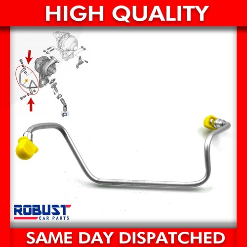 Turbo oil feed pipe - turbo, for