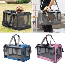Large Pet Dog Cat Puppy Portabl Travel Carry Carrier Tote Cage Bag Crates Kennel