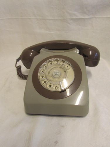 Rotary dial telephone - ex, bt
