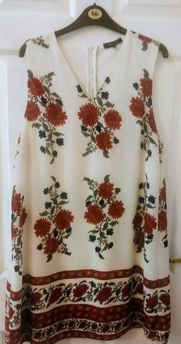 Ladies sleeveless lined dress - sleeveless,