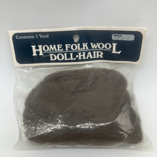 Home folk wool doll - folk, hair