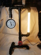 STEAMPUNK/INDUSTRIAL LAMP WITH