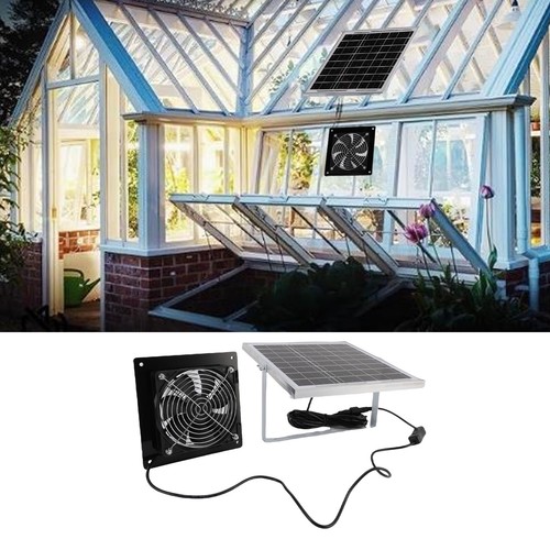 Solar exhaust fan high - 8w,