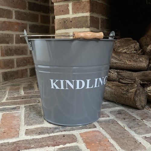 Kindling bucket fireside - kindling,