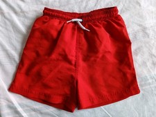 Red swimming trunks size 4-5
