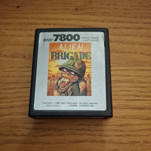 Atari 7800 alien brigade - 7800,