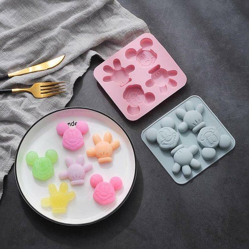 Mouse head and glove - glove, fondant