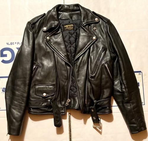 Vanson leather vint 1980s - leather,