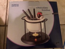 M & S Chocolate Fondue Set