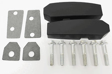 LAND ROVER DEFENDER  Billet Aluminium Windscreen Bracket Kit Black  TERRAFIRMA