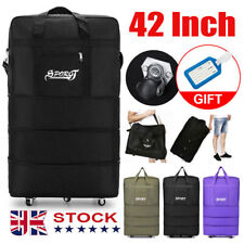 42" Extra Large Lightweight Luggage Trolley Suitcase Travel Bag Handbag BAG NEW