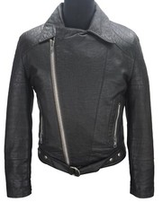 Griffine vintage leather brando motorcycle jacket Size Medium