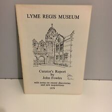 John Fowles SIGNED Curator's