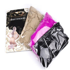 UK Double Sleeping Bag Pantyhose Seamless See Full Transparent Body Stockings