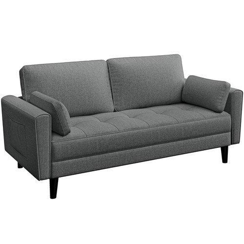 Fabric sofa upholstered - upholstered,