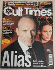 MAGAZINE - Cult Times Magazine Issue #95 Dated August 2003 Alias Cover Buffy