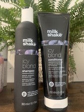 Milk_Shake 🩶 Icy Blonde Shampoo & Conditioner Tones Blonde Ashy Hair Platinum