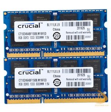 Crucial 2x 8GB 2Rx8 PC3-10600