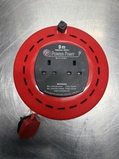 9m Meter Extension Reel 2 Gang