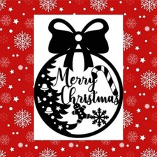 MERRY CHRISTMAS BAULBLE