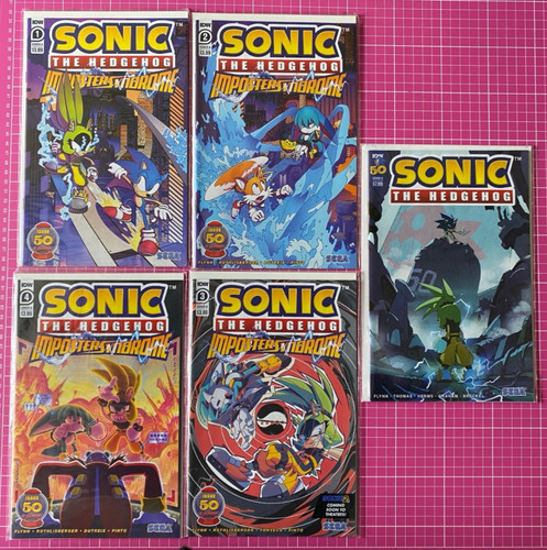 Sonic idw comics bundle - sonic,
