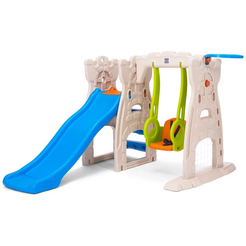 Scramble slide outdoor - slide, play
